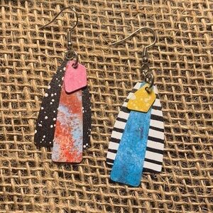 NWT 80s Style Earrings